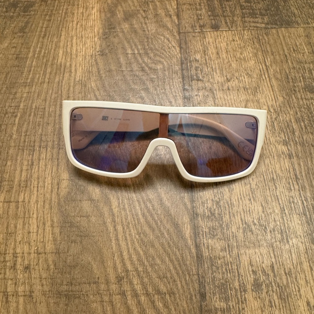 Juicy Couture White Sunglasses